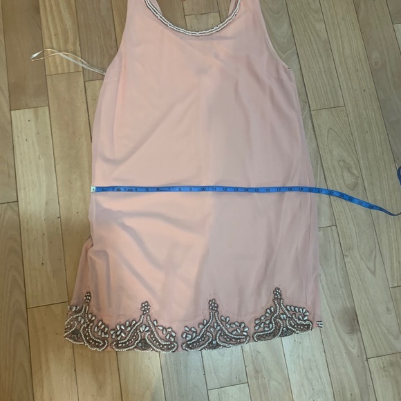 Blush pink beaded Forever 21 dress - Picture 6 of 6